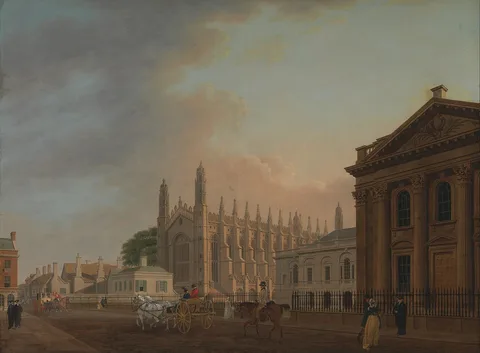 Thomas Malton, King's Parade, Cambridge