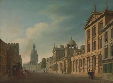 Thomas Malton, High Street, Oxford