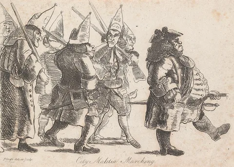 Francis Grose, City Malitia (sic) Marching