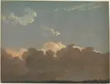 Simon Denis, Cloud Study (Distant Storm)