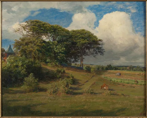 Niels Skovgaard, Beeches at the Dagsås Church, Halland