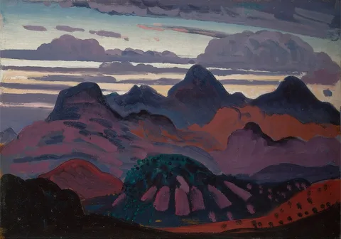 James Dickson Innes, Deep Twilight, Pyrenee