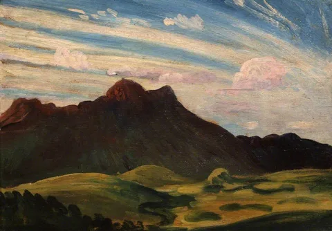 James Dickson Innes, Arenig, Sunny Evening