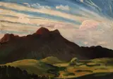James Dickson Innes, Arenig, Sunny Evening