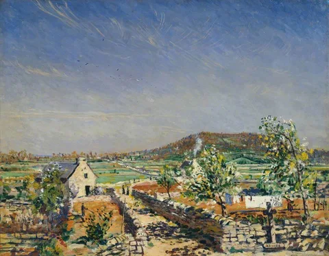 James Dickson Innes, South of France, Bozouls, near Rodez