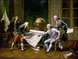 Nicolas-André Monsiau, Louis XVI giving his instructions to Lapérouse on 29 June 1785