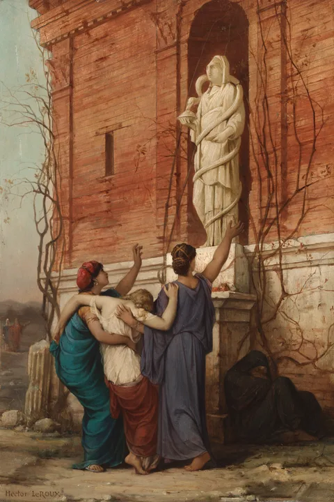 Louis Hector Leroux, Invocation to the Goddess Hygieia