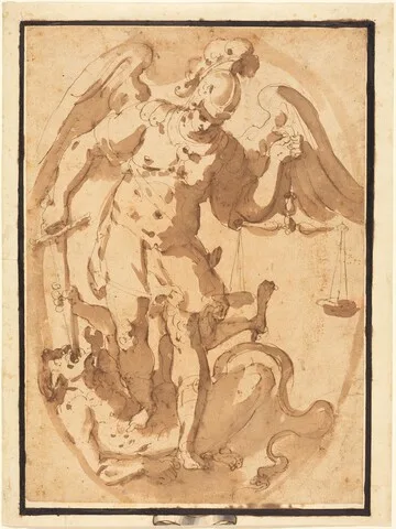 Giuseppe Porta, Saint Michael with Lucifer