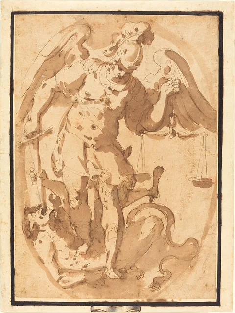 Giuseppe Porta, Saint Michael with Lucifer