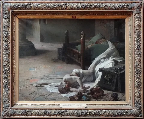 Albert Maignan, Death of William the Conqueror