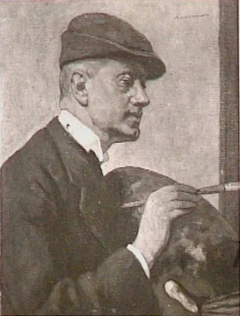 Hendrik Haverman, Zelfportret