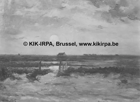 Théodore Verstraete, Rising of the Moon in Blankenberge