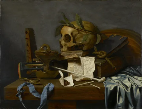 Hendrick Andriessen, Vanitas Still Life