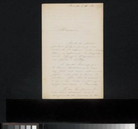 Georgette Meunier, Brief aan Philip Zilcken