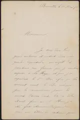 Georgette Meunier, Brief aan Philip Zilcken