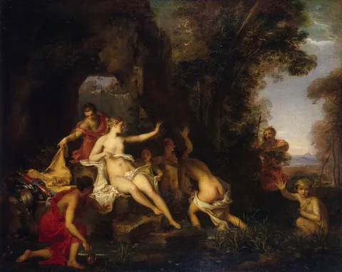 Louis Galloche, Diana and Actaeon