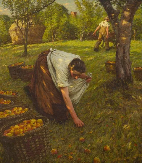 Henry Herbert La Thangue, A Sussex Autumn