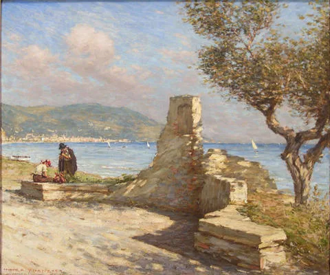 Henry Herbert La Thangue, The Shrine, Alassio