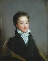 Louise Hersent, Portrait of a Boy in Green