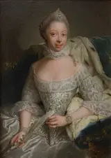 Georg David Matthieu, Portrait of Charlotte of Mecklenburg-Strelitz