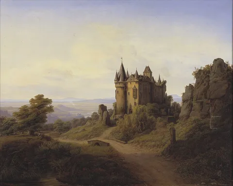 Frederik Sødring, Slottet Büresheim ved Eifelfloden