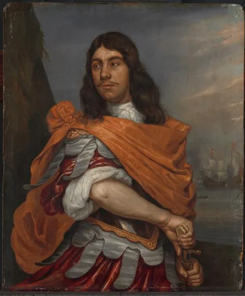 Abraham van Westerveld, Portrait of Lieutenant-Admiral Cornelis Tromp in Roman Costume