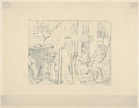 Adalbert J. Volck, Free Negroes in the North (from Confederate War Etchings)