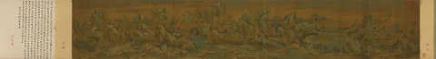 Zhao Boju, River and Mountain Scenery in Autumn