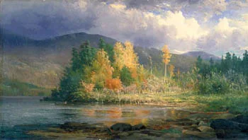Aaron Allan Edson, The Coming Storm, Lake Memphremagog