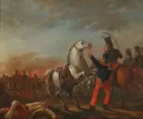 Carlos Morel, Carga de caballería - Serie Usos y Costumbres de Buenos Aires