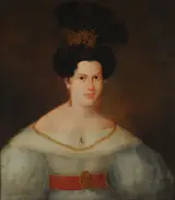 Carlos Morel, Portrait of Doña Macedonia Escardo