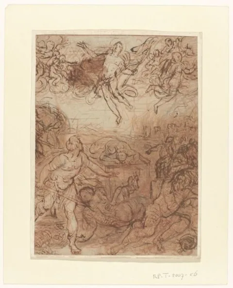 Giacinto Calandrucci, De opstanding van Christus