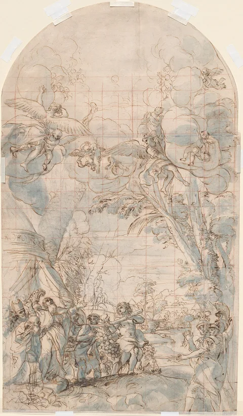 Giacinto Calandrucci, The Spies Returning from Canaan