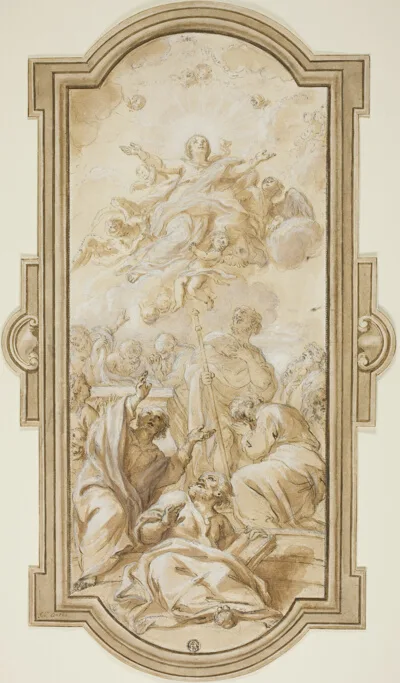 Giacinto Calandrucci, Assumption of the Virgin