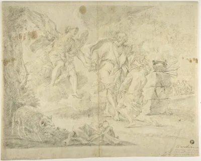 Giacinto Calandrucci, Abraham's Sacrifice of Isaac