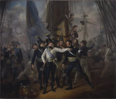 Per Krafft the Younger, Hertig Karl (Karl XIII) i slaget vid Hogland