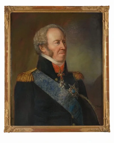 Per Krafft the Younger, Mattias Rosenblad (1758-1847), count, prime minister of Justice, married to Charlotta Maria Toutin