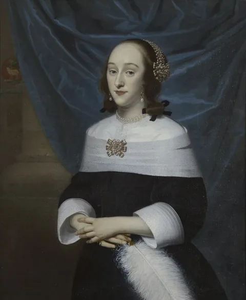 Isaack Luttichuys, Portrait of Johanna de Lange (1635-1673)