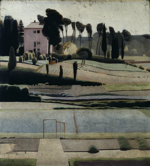 Winifred Knights, A View to the East from the British School at Rome