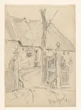 Jan Hoynck van Papendrecht, Toegangshek van een boerderij bij 't Kalfje