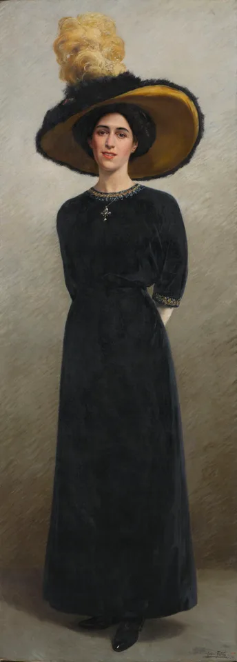 Antonio Fabrés, Portrait of Glòria Fabrés