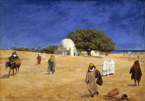 Antonio Fabrés, Moroccan Pilgrimage