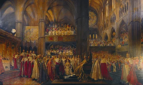 John Henry Frederick Bacon, The Coronation of King George V (1865-1936)