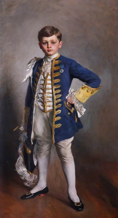 John Henry Frederick Bacon, Sir John Carew Pole, 12th Bt (1902–1993), as a Pageboy for George V's Coronation, 22nd June 1911