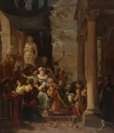Johannes Spilberg, mythological scene