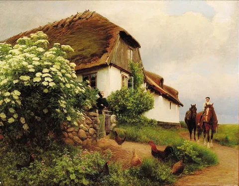 Hans Ole Brasen, Behind the garden.