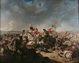 Denis Dighton, The Battle of Waterloo: The Charge of the Second Brigade of Cavalry