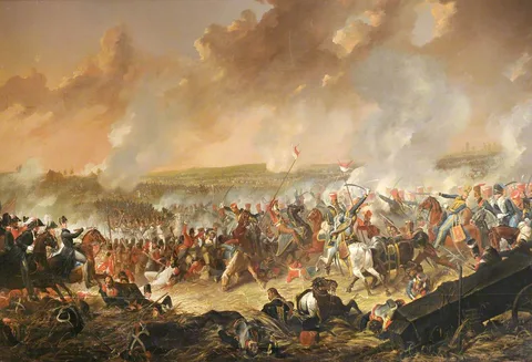Denis Dighton, The Battle of Waterloo,  18th June 1815