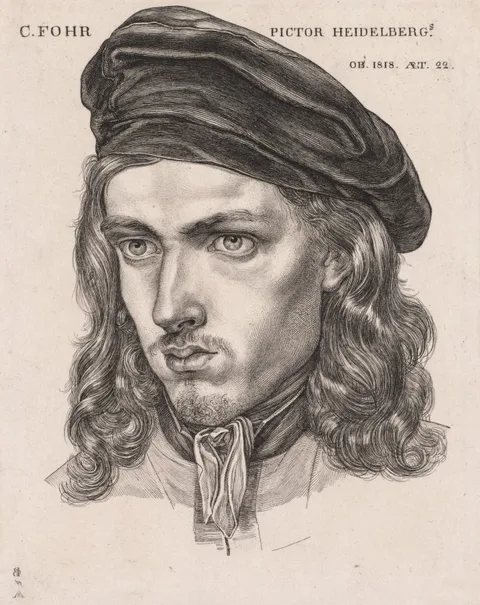 Samuel Amsler, Portrait of Carl Philipp Fohr