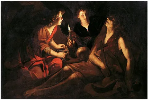Francesco Rustici, The death of Saint Mary Magdalene